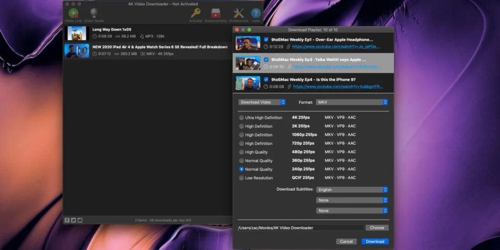 4K Video Downloader Plus Pro 26.0.3 for MacOS
