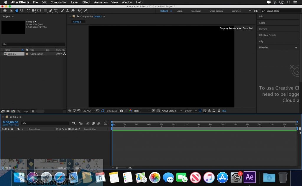 Adobe After Effects 2026 (v26.0.0.67) for MacOS Download
