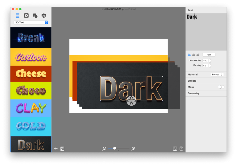 BeLight Art Text 4.5.8 for MacOS Download