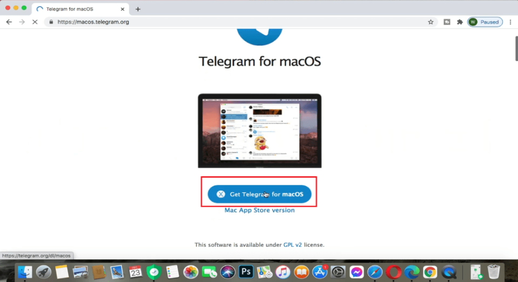 Telegram Desktop 6.5.1 for MacOS Download