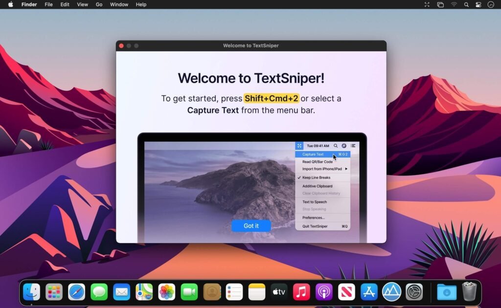 TextSniper 1.12.0 for MacOS