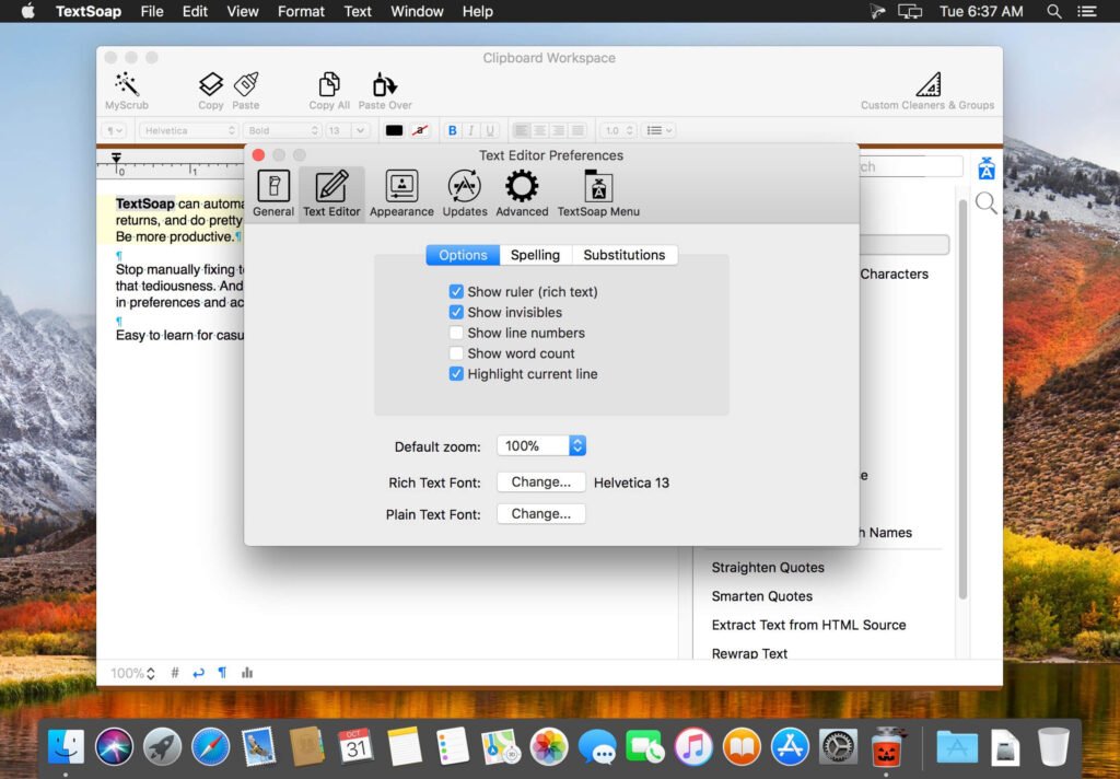 TextSoap 9.6.1 for MacOS