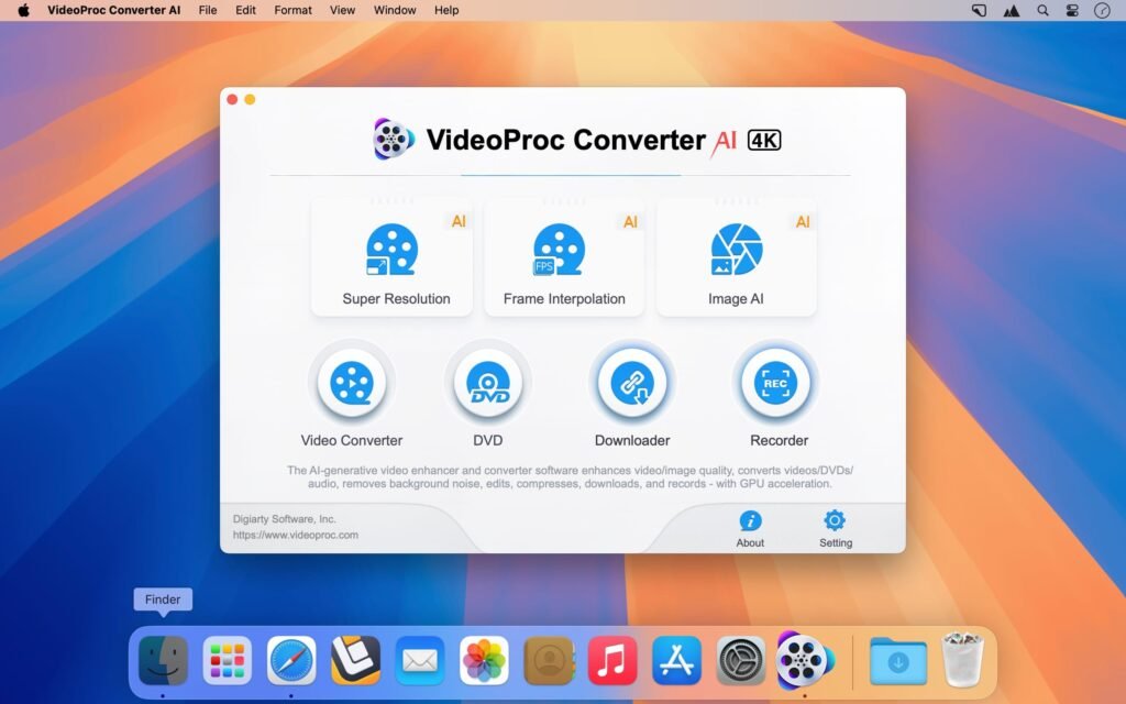 VideoProc Converter AI 8.8 for MacOS Download