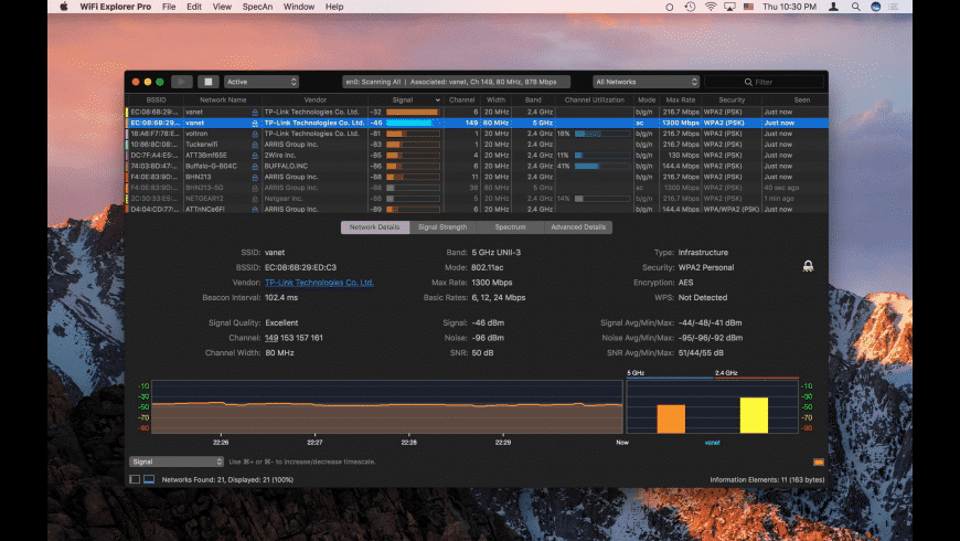 WiFi Explorer Pro 3.9.3 for MacOS Download