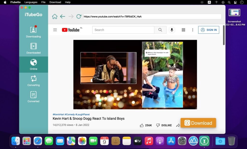 iTubeGo YouTube Downloader Pro 10.14.0 for MacOS