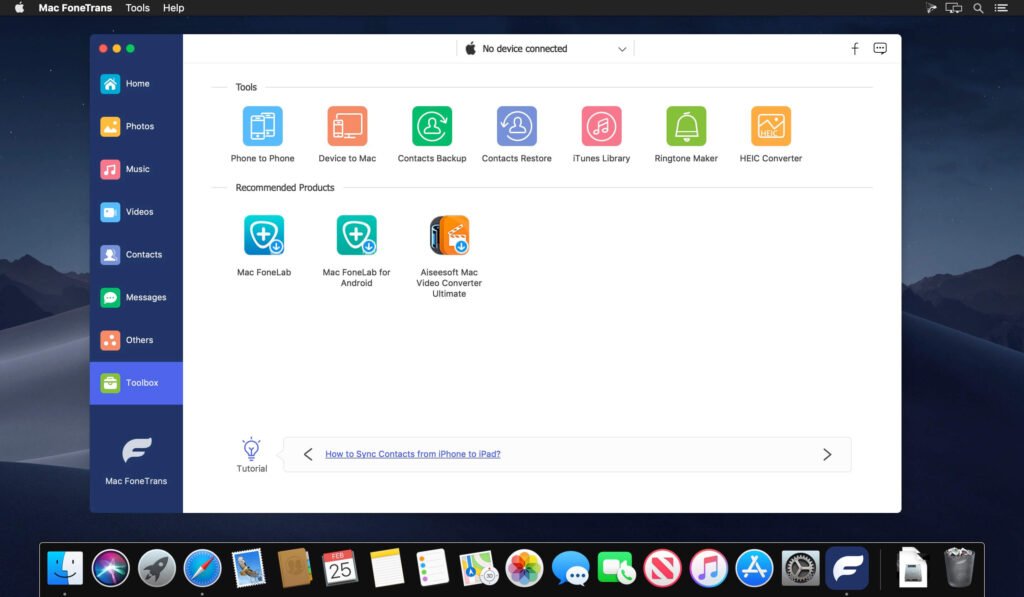 Aiseesoft Mac FoneTrans 9.3.16 for MacOS