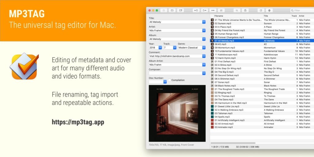 Mp3tag 1.11.0 for MacOS