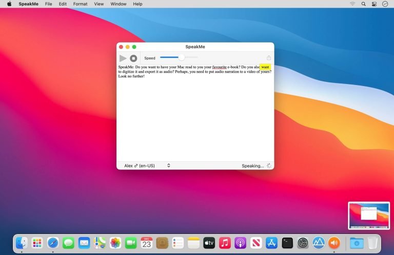 SpeakMe 3.4.3 for MacOS Download