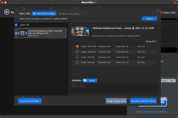 Macxvideo AI 3.14 For MacOS Download
