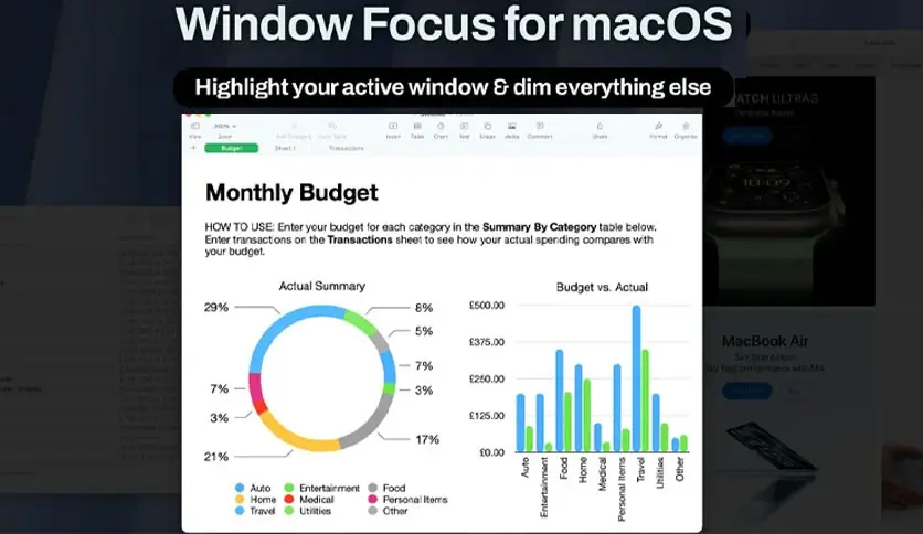 FIPLAB Window Focus 1.0.8 For MacOS